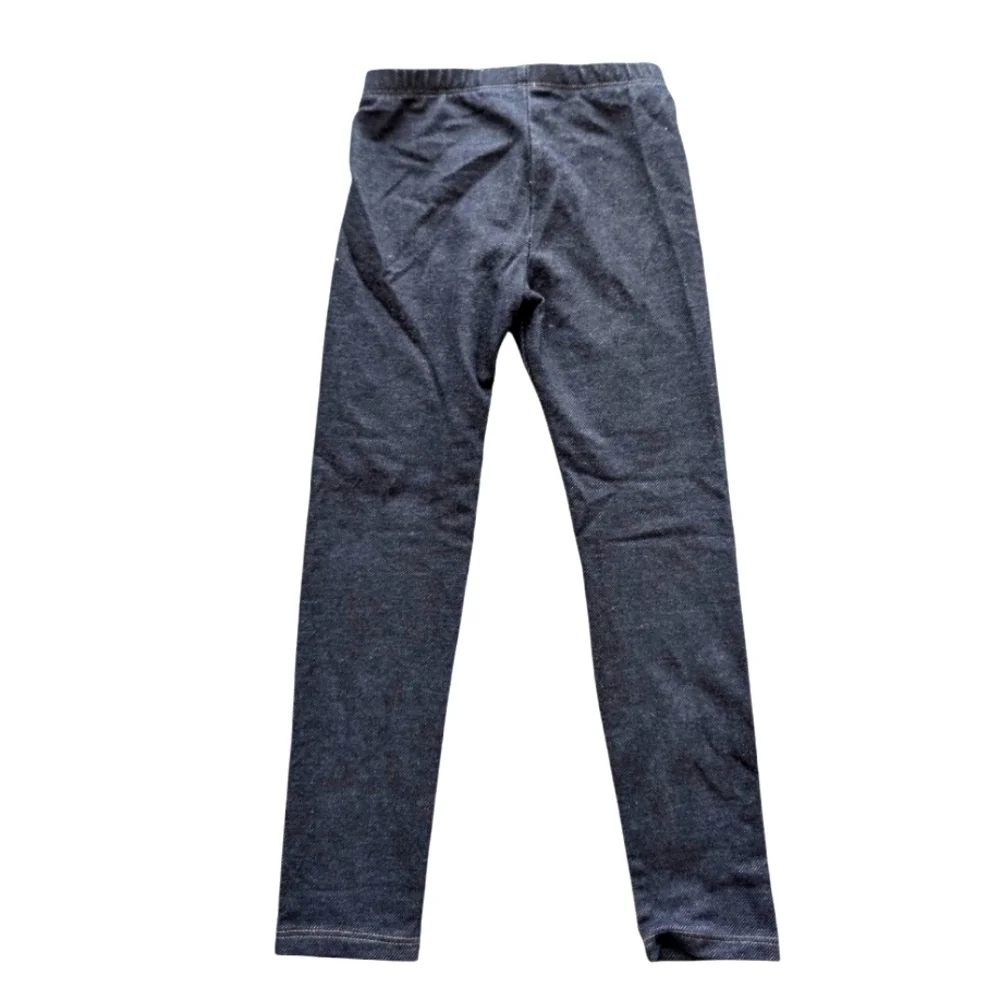 Cat & Jack Girls Cozy Indigo Cotton Leggings Size 5T